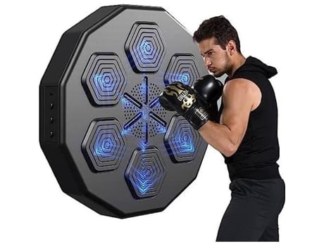 Máquina De Boxe Musical Qingque Eletrônico De Parede Bluetooth Poliuretano Misto