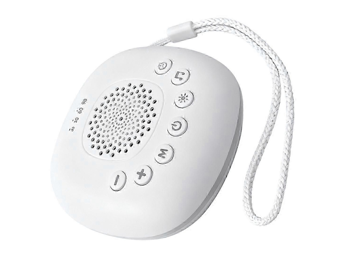 Aparelho de Ruído Branco para Auxílio Ao Sono com Luz Led para Respiração e 20 Tipos de Luz, Música e Meditação para Relaxamento. TAISHENGDA
