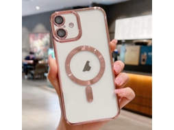 Capa Para Iphone 17 - Revestimento Eletroplástico - Tecnologia Magsafe
