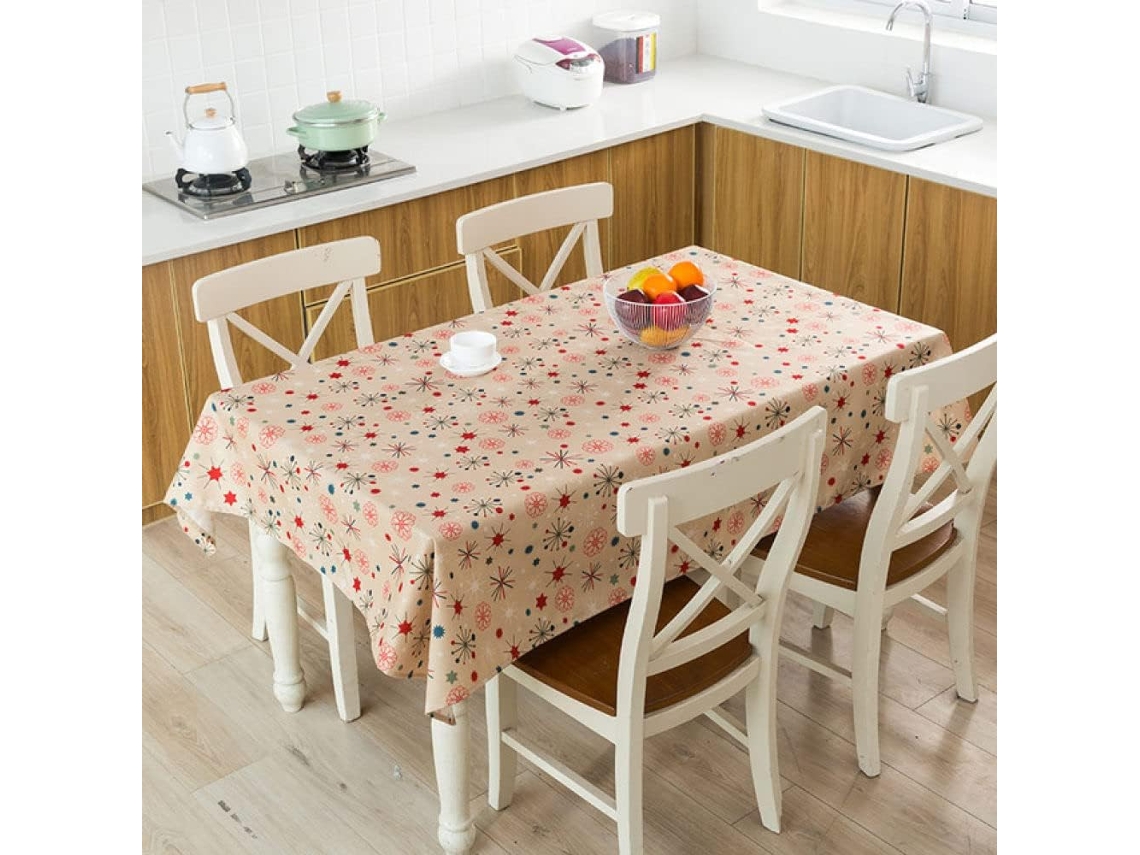 Toalha De Mesa De Linho Grossa, Impermeável, Estampada E Decorativa Em Estilo Boêmio.