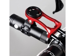 Lurelia Suporte De Metal Resistente Para Computador De Ciclo Garmin Cateye Bryton Vermelho