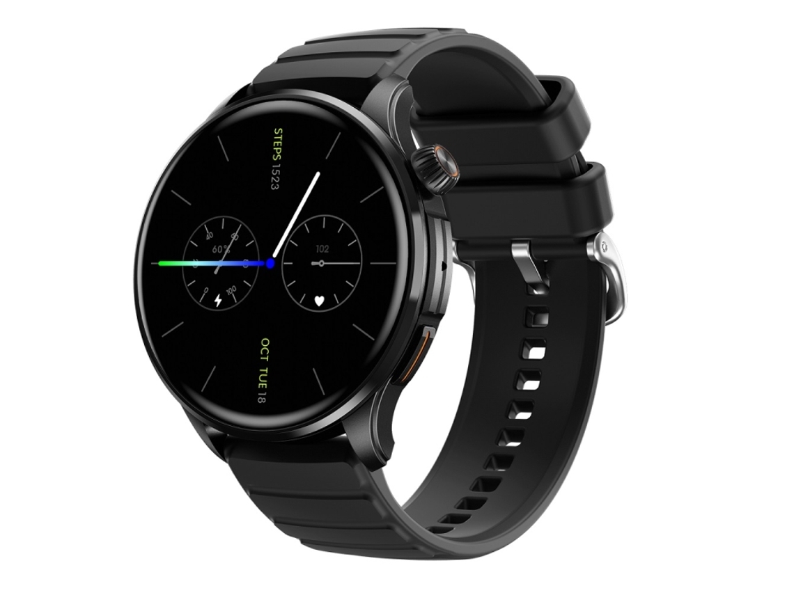 (preto) Esportes Relógio 1, 43 Polegadas Bluetooth 5, 1, Sono Do Apoio/frequência Cardíaca/oxigênio Do Sangue