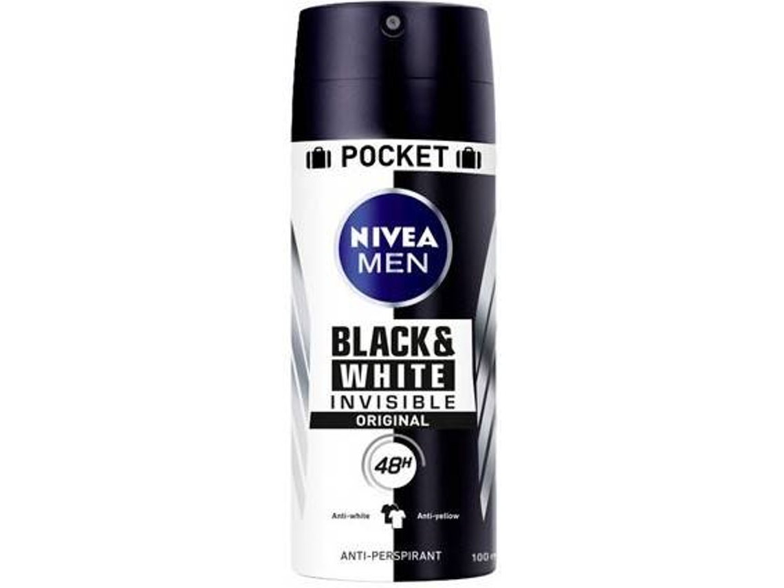 Desodorizante NIVEA Men Black & Invisible Pocket