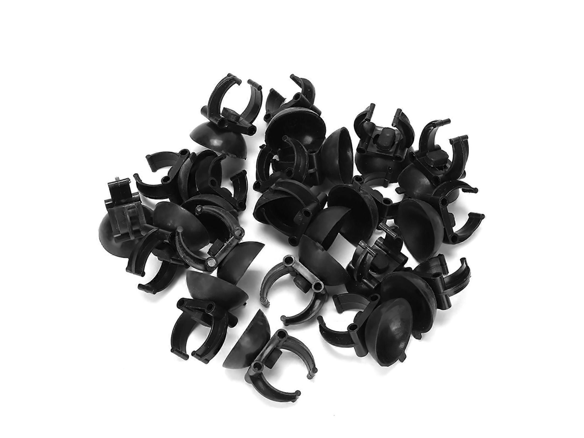 Conjunto de 20 Peças Suportes para Hastes Aquecimento Aquário, com Ventosas Pvc Tubos e Mangueiras a R. GOKOCO