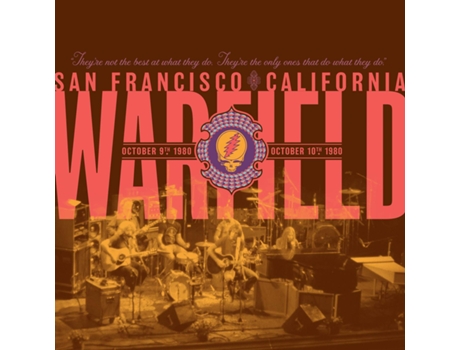 CD Grateful Dead - The Warfield, San Francisco, Ca 10/9/80 & 10/10/80 (2CD)