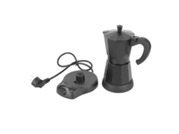 Cafeteira Moka Elétrica Portátil Laxiscreed, Alumínio Para Escritório, Estilo Italiano, 6 Porções De 300ml