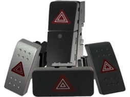 Compatível Com Suzuki, Vitara, S Cross, Alvio, Sx4, Swift E Alto Interruptor De Luzes Emergência Com Chave Dupla Para