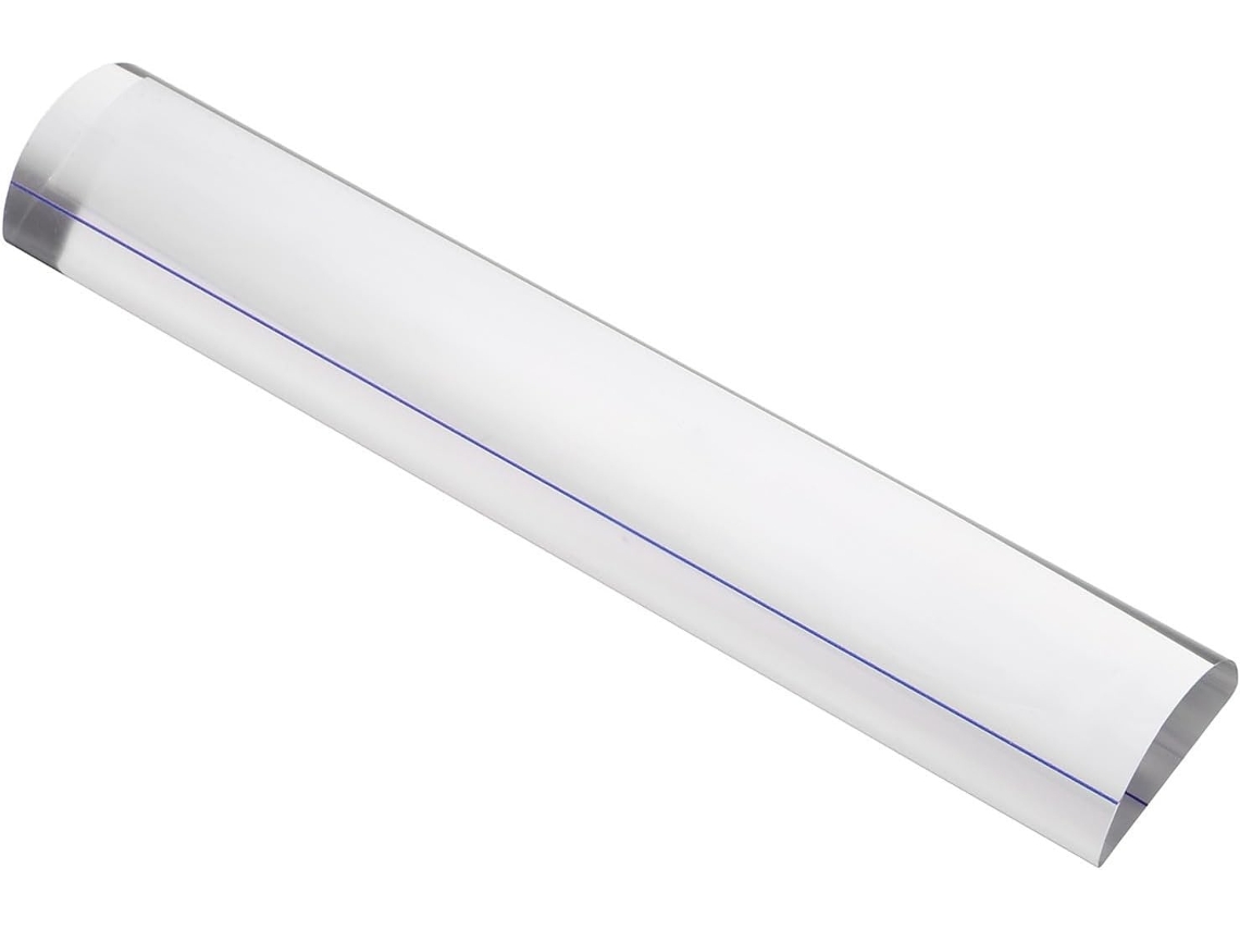 Lurelia Régua Acrílica 16cm Com Com Lupa Para Artesanato