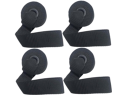 Ganazono Conjunto De 4-faixas Elásticas Resistência Para Exercícios Em Casa Com Tiras Treinamento Espessas E