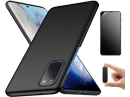 Kit Capa/Película e Suporte Samsung S20 Plus Ultimatte Turtleshell Preto