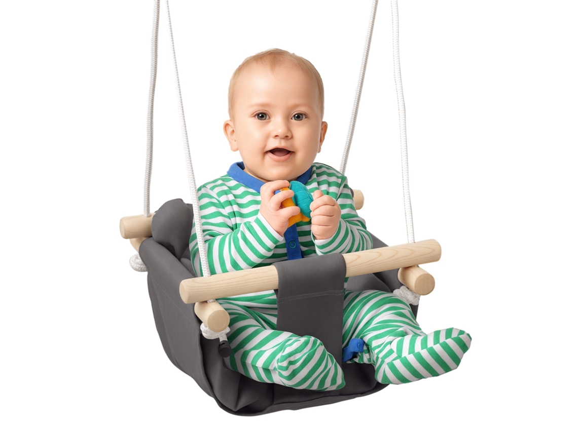 Baloiço para Bebés 3 em 1, Cinza LAMAISON