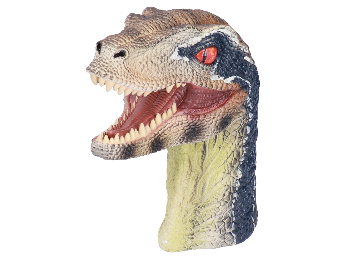 Ats títere de Mão de Dinossauro Realista com Cabeça Móvel, Brinquedo Interatsivo para Crianças