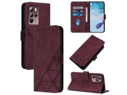 Capa De Celular De Couro Com Flip E Relevo 3d Para Htc U24 Pro