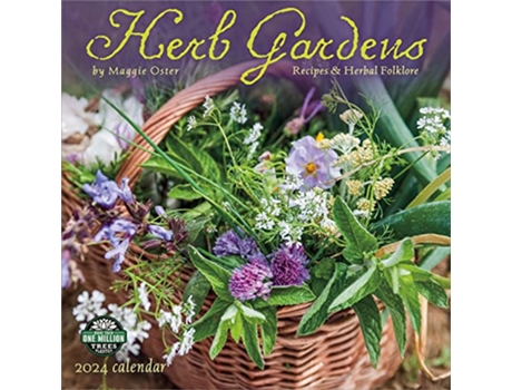 Livro Herb Gardens 2024 Calendar de Maggie Oster, Andrea Jones et al. (Inglês)