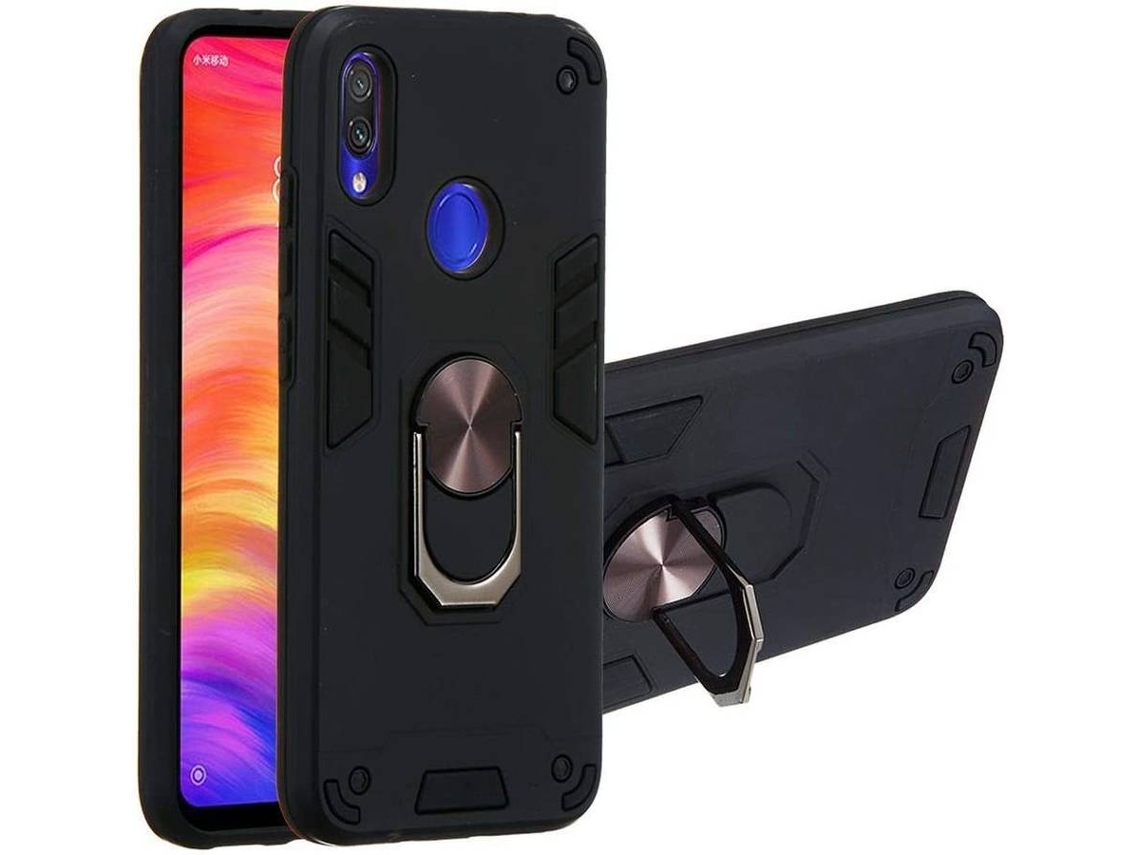 Capa Xiaomi Redmi Note 7 HONGWE. Robusta Preto