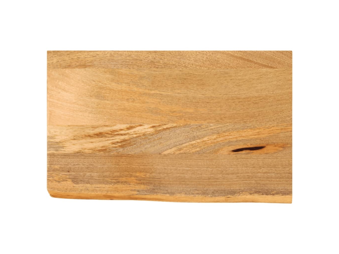 Vidaxl Tampo De Mesa C/ Borda Viva 40x30x2,5 Cm Mangueira Maciça