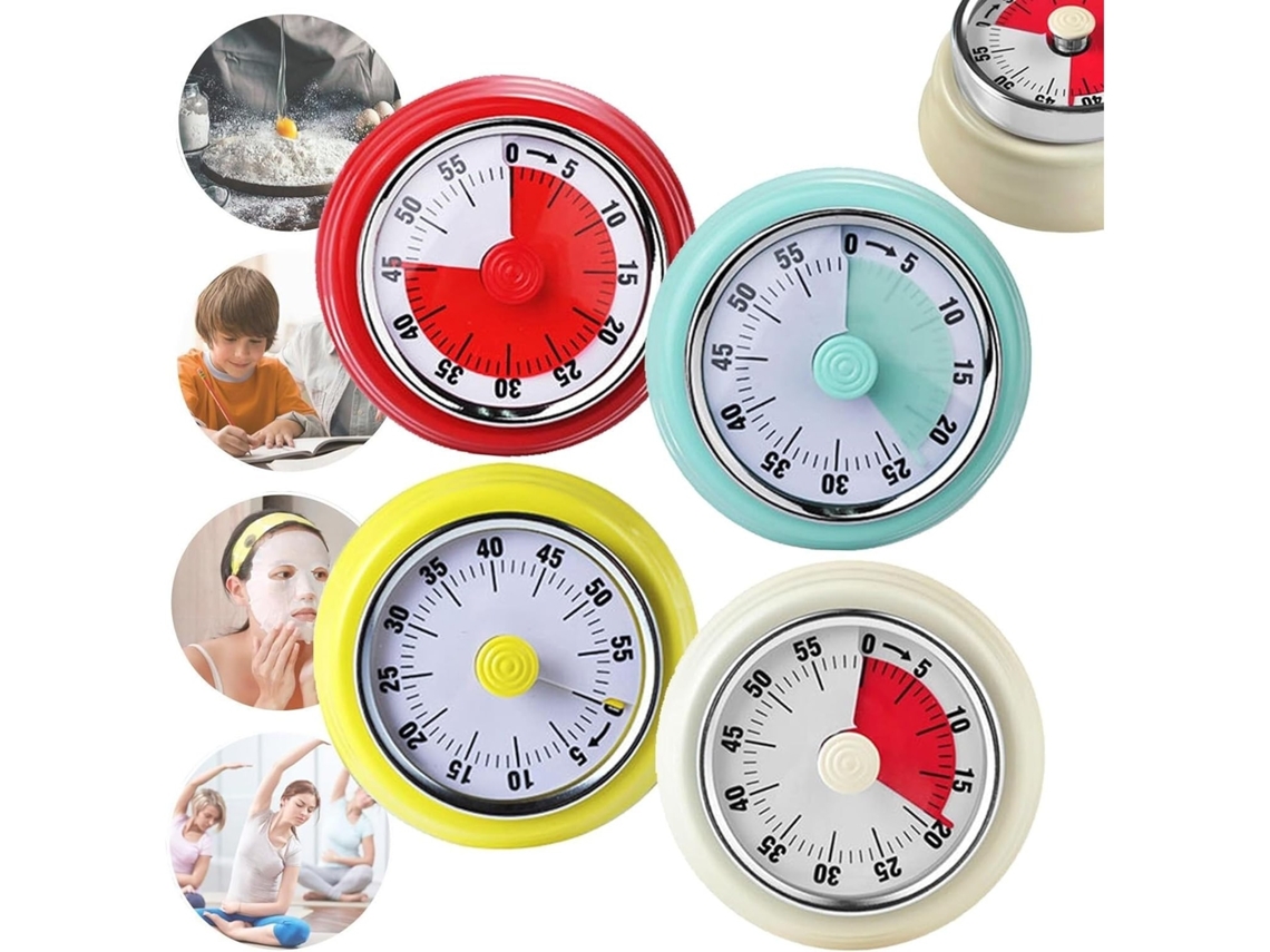 Temporizador, 4, Multicolorido