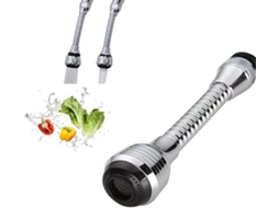 Extensor De Torneira De Cozinha Com Filtro Giratório 360°, Arejador De Torneira Giratório, Adequado Para Cozinha E Banheiro Zeuxo
