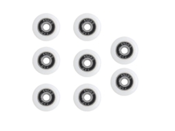 Rolamentos Para Porta De Chuveiro 19-29mm, 8 Unidades, Multifuncionais, Nylon E Aço Inoxidável 22mm