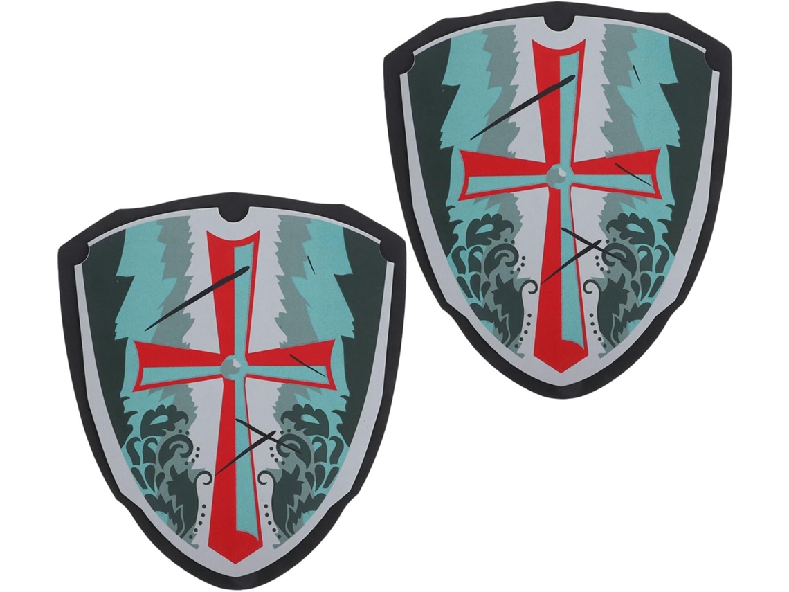 Conjunto de Escudos de Brinquedo com 2 Peças CHABERLU