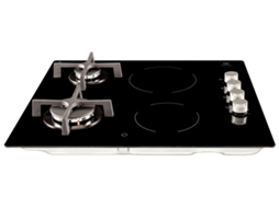 Placa de Gás e Vitrocerâmica ELECTROLUX EGE6172NOK (Elétrica e Gás Natural - 58 cm - Preto)
