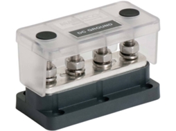 Isolador BEP MARINE Busbar 4 Studs Preto