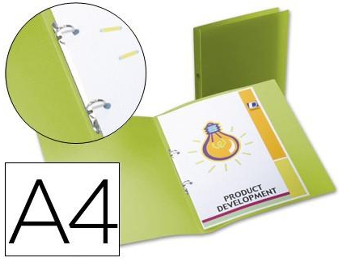 Pasta Polipropileno Liderpapel A4, 17 Mm, Verde