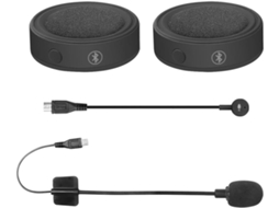 Écouteur De Casque De Moto Sans, Bt17 Bluetooth 5.0 Redução Do Bruto Música Casqueur Handsfree