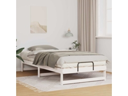 Vidaxl Estrutura Da Cama Branco 100 X 200 Cm