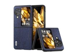 Capa De Celular Abeel Com Textura De Madeira Em Pu