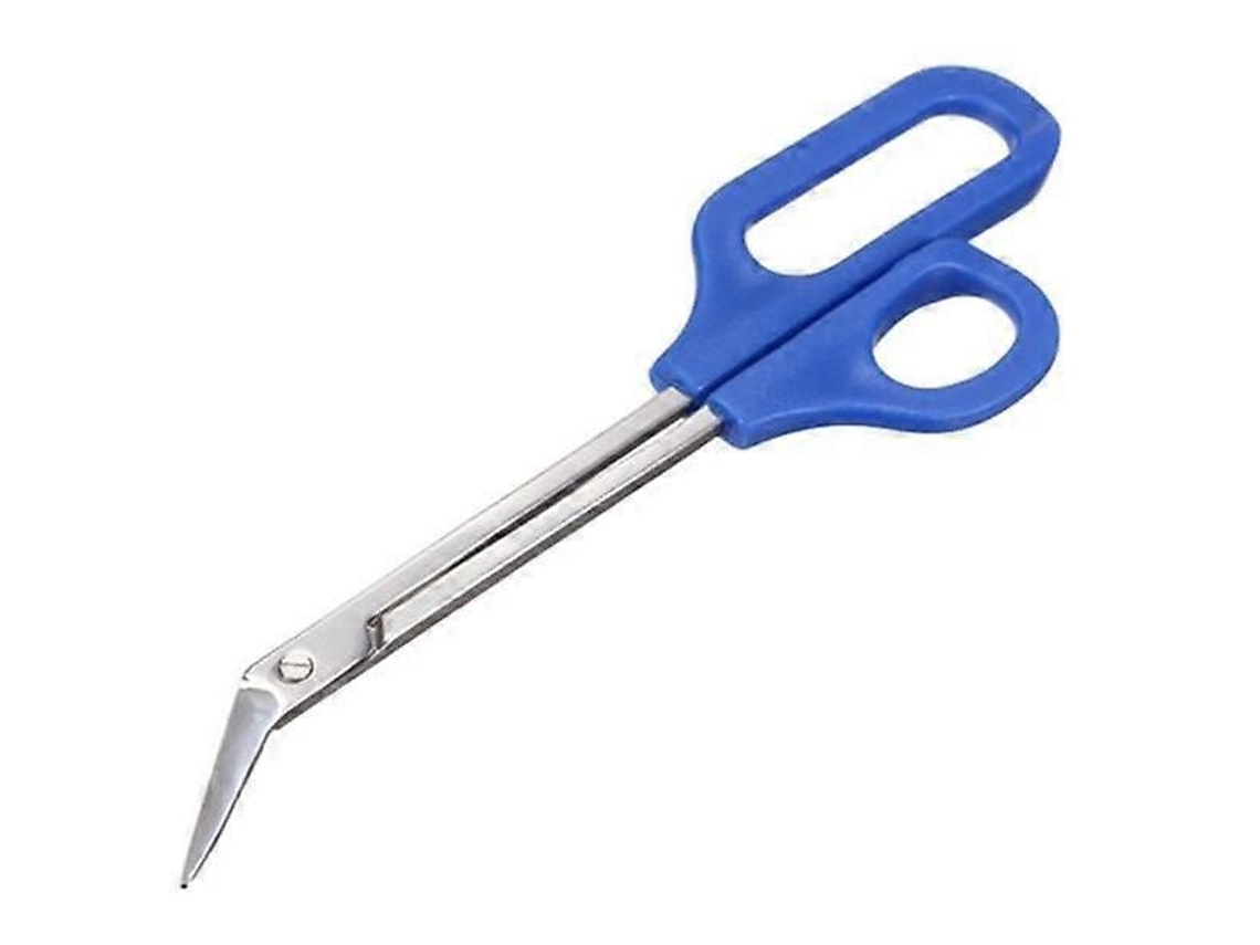Cortador De Unhas Extra Longo, Cortador De Unhas Com Cabo Longo Azul