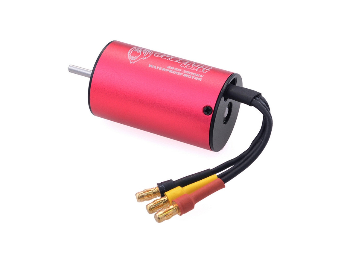Motor Brushless À Prova de Água Surpass Hobby Série 2845 Kk 2 3s 5900/5000/4400/3800/3100/2800kv para Carro Rc 1/12 MDUG
