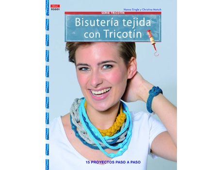 Livro Bisutería Tejida Con Tricotín de Hanna Single