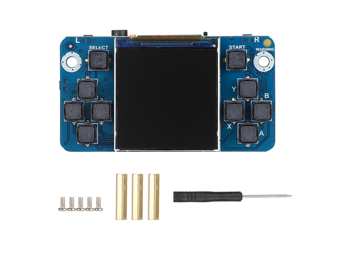 Console De Jogos Portátil Com Tela Lcd De 1,54 Polegadas Compatível Com Raspberry Pi Zero W/3b+