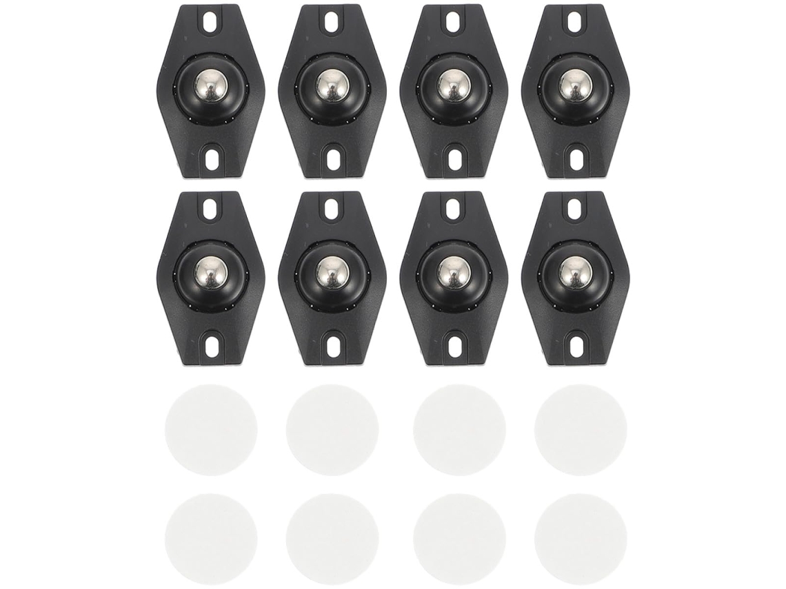 Rodas Giratórias De Borracha Para Malas, 64 X 18 Mm, Kit De 4 Peças. Rodas De Substituição Duráveis E Práticas Para