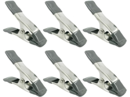 Galpada Ferro Clips 10cm 4 Polegadas, Economizam Trabalho, No Danificam A Superfície, Conjunto De 6 Peças