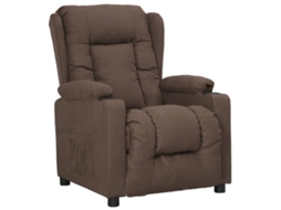 Recliner Chair, Recliner Chairs Vidaxl Cinzento-acastanhado Tecido