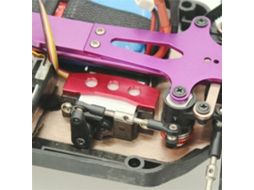 Suporte de Servo Metálico Azul Atualizado para Peças de Modelos de Veículos Rc Wltoys 144001 144010 124018 124019 MDUG