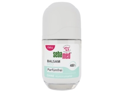 Sensitive Skin Roll on Deodorant, Fragrance free, 50 Ml SEBAMED