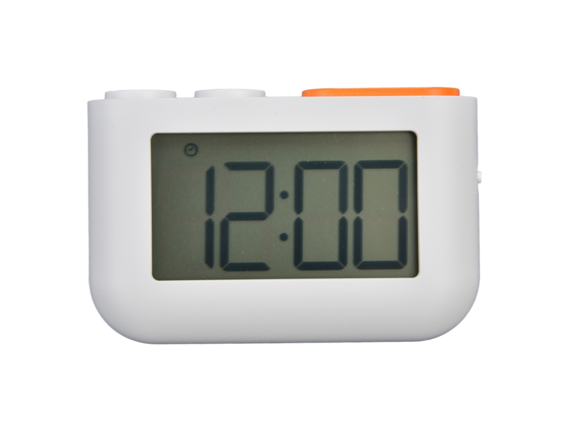 Timer Digital De Cozinha Magnético Com Display Lcd Grande
