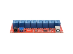 Laxiscreed Módulo Relé Com Interface Usb E Controle Por Porta Serial De Baixo Nível