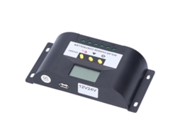 Controlador De Carga Solar Inteligente Com Timer Ajustável E Display Lcd - 60a Para Cargas Cc