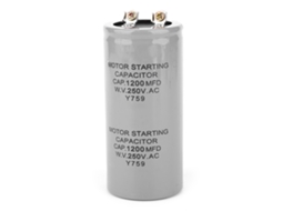 Condensador Cd60 1200mfd 125v Ca para Arranque Y Funcionamiento de Motor 48x105mm