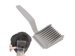 Pente de Barbear Fade Combs com Design Ergonômico Curvo Ferramenta de Posicionamento 8x3.3x1.1polegadas Plástico
