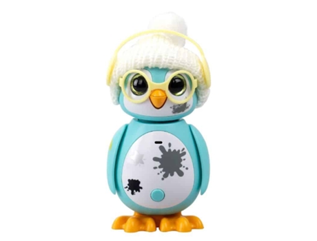 Salva Al Pingüino Mini Interactivo Color Celeste 6200 8640 Ce Bizak Bizakp24