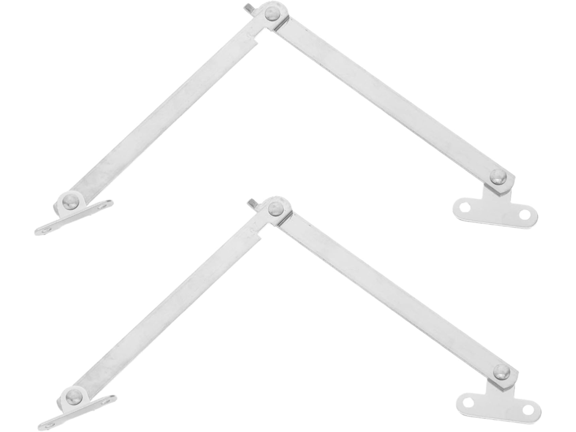 Conjunto De 2 Dobradiças Aço Inoxidável Para Portas Armários