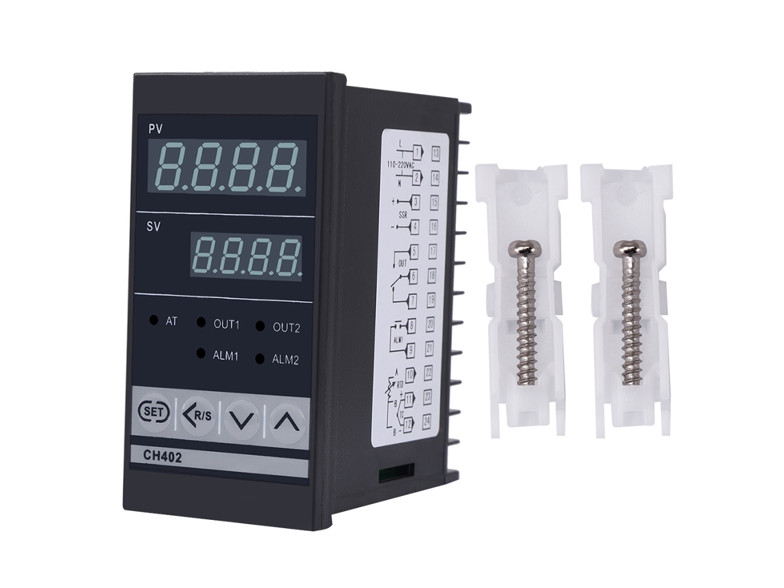 Controlador De Temperatura Inteligente Ch402 Pid De Alta Precisão Com Entrada Tc/rtd Ac85‑264v