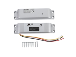 Trava Elétrica de Calha Nc 12 24v com Atraso Portas