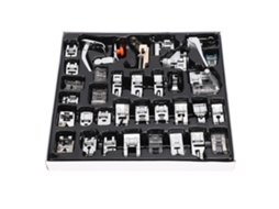 35pcs/set Pé de Pressão de Metal para Máquina de Costura Doméstica Kit Acessório | S/MARCA