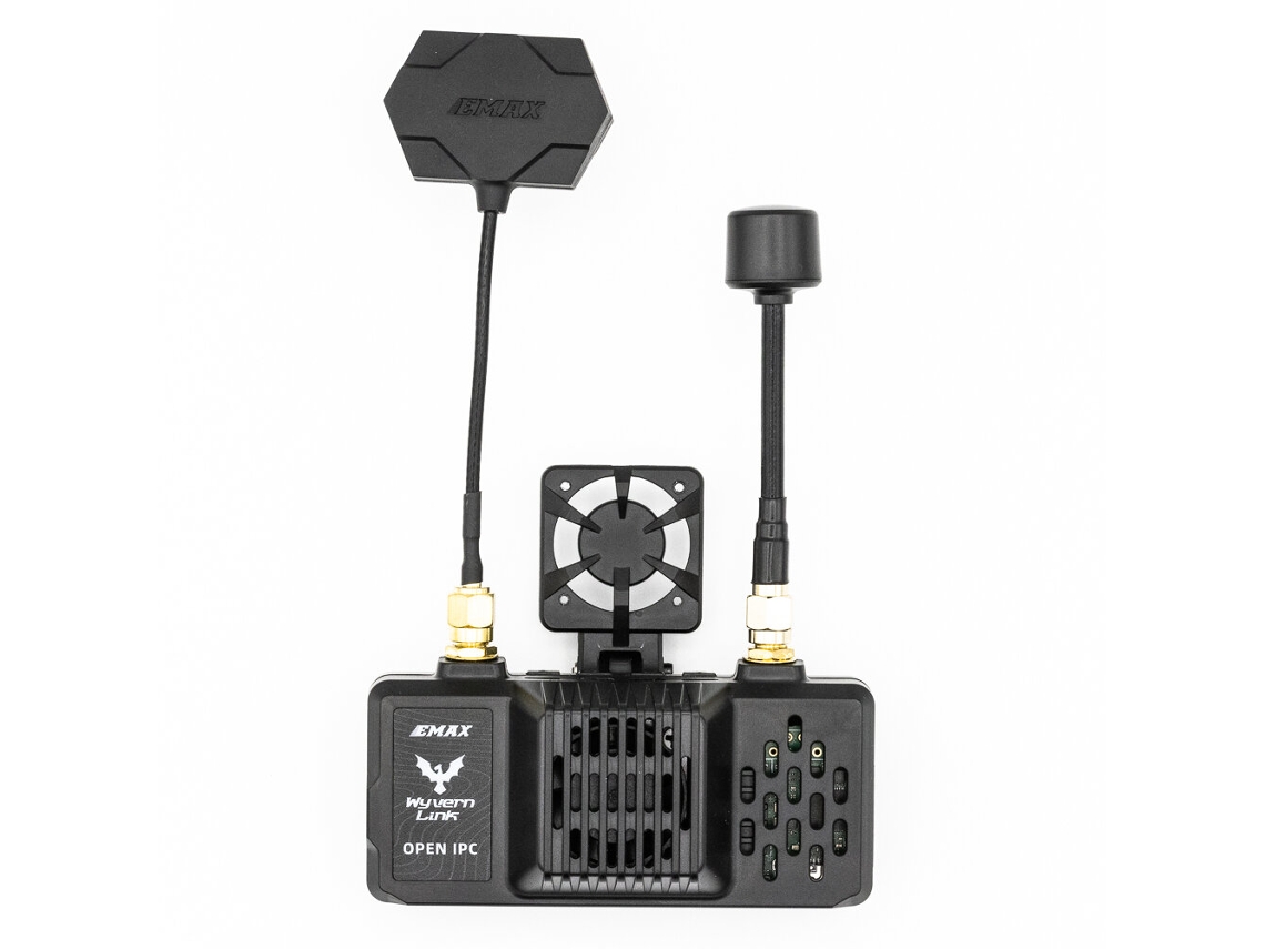 Conjunto Receptor Vrx Emax Wyvernlink Vrx V2 Versão Hd Port Openipc Receptor de Baixa Latência para Drone Fpv Fatshark de Longo Alcance MDUG